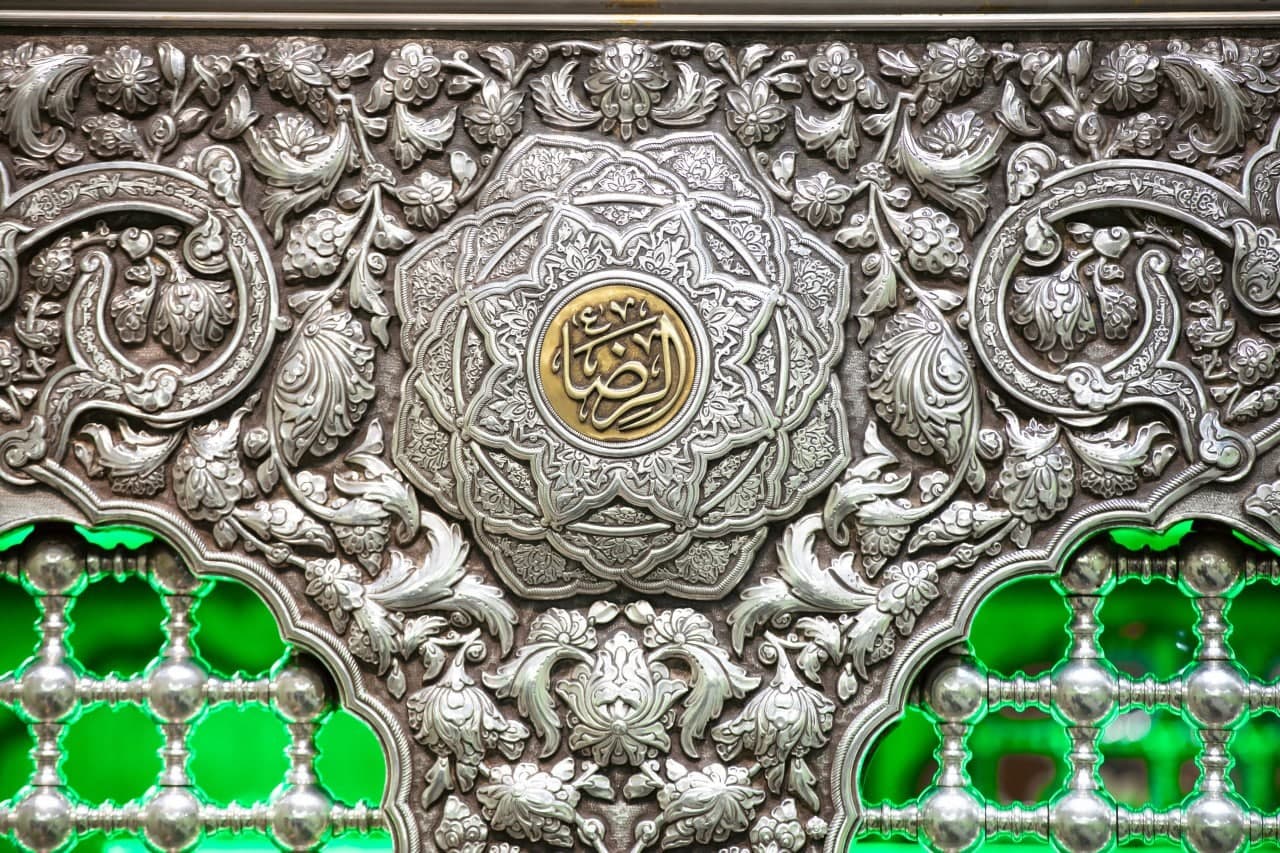 تصویر باکیفیت از ضریح مطهر امام رضا علیه السلام